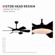 DC motor Decorative Ceiling Fan DQL52-6B1L
