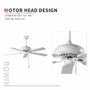 ITALY popular Decorative Ceiling Fan HgJ42-1001