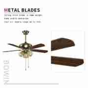 ITALY popular Decorative Ceiling Fan HgJ42-1303