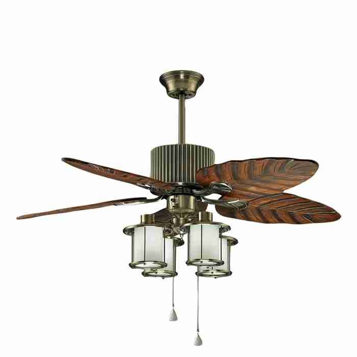 Wooden color 3 blades Decorative Ceiling Fan HgJ48-1402