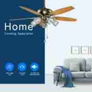 Wooden color 5 blades Decorative Ceiling Fan HgJ48-1502 Reviews