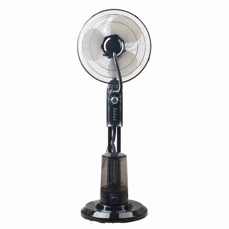 pedestal fan with water mist