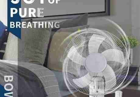 wall fan with remote