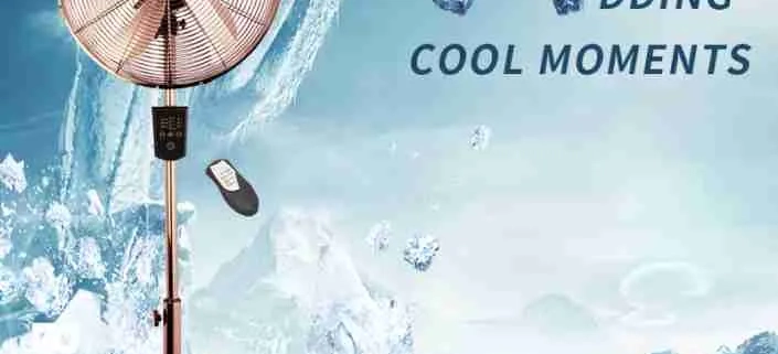 Beautiful Shape 16 inch Electric Metal Stand Fan